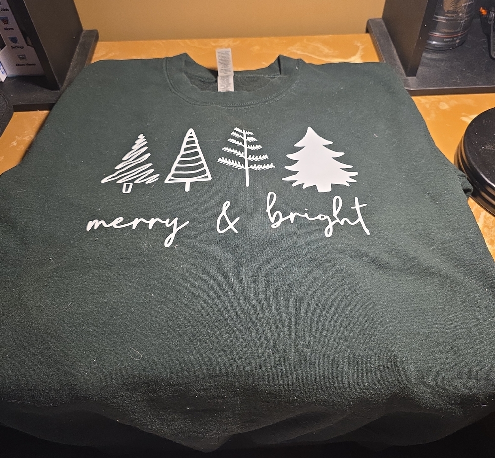 Gildan Forest Green Crewneck Sweatshirt